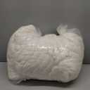 LBRO2M Sherpa Fleece Bed Blanket Twin Size Super Soft Fuzzy Plush Warm Cozy Fluffy Microfiber Couch Throw Velvet Double Reversible Luxurious Blankets, Ivory (Twin(65x90 Inches))