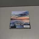 ARTISTRO x HANNAH M.P Professional Watercolor Paint Set Limited Edition with 24 colors in Bamboo Wooden Box (6ml XL Pans) - 2 Brushes, Watercolor Paper, Mixing Tray - Watercolor Set for Professionals made by professionals