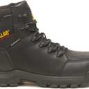 Cat Footwear Men's Resorption Composite Toe Waterproof Industrial Boot (Size 7 Wide, Black)