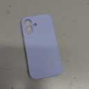 Miracase Compatible with iPhone 16 Case, [Soft Anti-Scratch Microfiber Lining], Compatible with MagSafe, Liquid Silicone Case Shockproof Drop Protection Phone Case for 16,Clove Purple