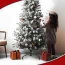 16 Inch Metal Christmas Tree Stand for 4 to 10ft Christmas Trees, Heavy Duty Folding Christmas Tree Stand, Universal Artificial Christmas Tree Stand Replacement