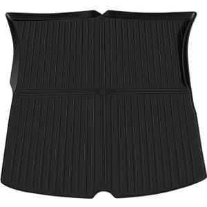 TPE Trunk Mat Compatible with Tesla Model Y 2020 2021 2022 2023 2024 2025, All Weather Non Slip Waterproof Cargo Liner Compatible with Model Y,Heavy Duty Rear Cargo Mat Trunk Liner