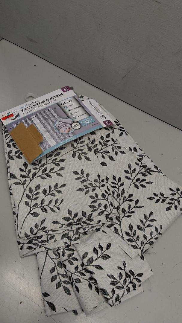 Smart Curtains, Easy Hang Curtain, Hidden Back Hooks Panel