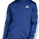 adidas Men's 3-Stripes Tricot Track Top (XX-Large, Dark Blue)
