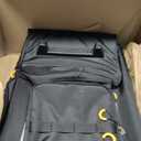Searock 90L Rolling Duffle Bag with Wheels and Handle, 31 Large Duffle Bag for Travel, Carry On Luggage Duffel Bag with Shoe Compartment, Multi-Pocket, Water Resistant, Black, 12.6 x 13.78 x 30.31 inches