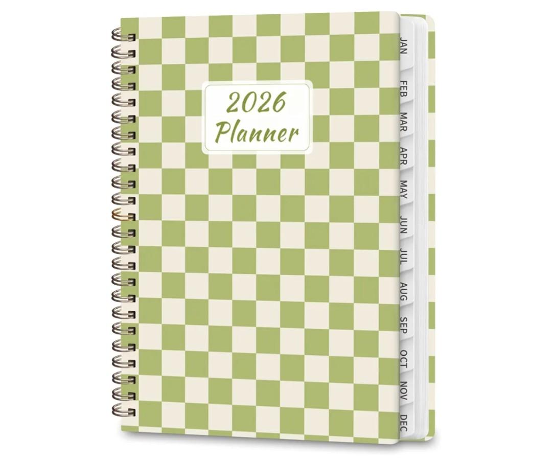 3 x 2026 Planner, Weekly and Monthly Calendar Academic Planning Book, Jan 2026 - Dec 2026, Agenda Calendar Planner for Office Supplies and Desk Accessories - A5 (6.3" x 8.5")