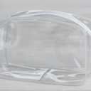 2 Transparent Plastic Pouches