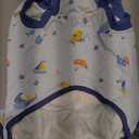 FUAMEY Recovery Suit for Dogs After Surgery,Soft Breathable Dog Bodysuit E-Collar & Cone Alternative Surgical Suit,Male Female Dog Neuter Spay Suits Anti Licking Wounds Onesie Blue Boat L