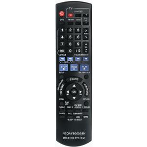 N2QAYB000289 Replaced Remote fit for Panasonic DVD Home Theater Sound System SC-PT960 SC-PT760 SC-PT954 SAPT1054 SA-PT760 SA-PT954 SAPT956 SCPT1054 SC-PT956 SB-HF760 SB-HC760 SB-HS760 SB-HW560