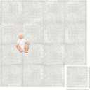 Play Platoon Non-Toxic Extra-Thick Children's Play Mat, 16 Tile - 96 x 96 inch Comfortable Cushiony Foam Floor Puzzle Mat for Kids & Toddlers with 24 x 24 inch 5/8 in Thick Tiles - Khaki, Boho Modern