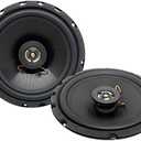 CX-165 120 WATTS (60 watts RMS) 2-Way 6.5" / 16,5 cm 2-Way Car Audio Door Coaxial Speakers Car Stereo Speakers