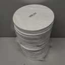 2 x 12 PCS White Cake Boards 8 Inch Cake Drums with 1/2-Inch Thick Smooth Edges for Multi Tiered Birthday Wedding Party Cakes Board. (8inch(12pack))