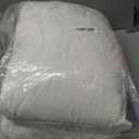 Cosybay Heavyweight Twin Size Feather Down Fiber Comforter - White Thicker Winter Duvet Insert, Ultra Soft 100% Cotton Cover, Luxury Hotel Bedding with Corner Tabs, 68"x90"