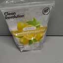 Clean Revolution All Natural Dishwasher Detergent Pods, 60 Pods, Enzyme Powered, No Chemical Additives, No Residue - SUN LEMON - Made in USA