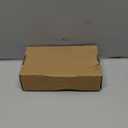 Asidrama 10 Pack Oil Rubbed Bronze Kitchen Cabinet Square Dresser Drawer Cabinet Hardware Zinc Knobs for Dresser Drawers (Single Hole)