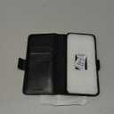 KEZiHOME for Samsung Galaxy S25 Ultra Case, Genuine Leather [RFID Blocking] Galaxy S25 Ultra Wallet Case, Card Slot Flip Magnetic Stand Phone Cover Compatible with Samsung S25 Ultra (Black/Brown)