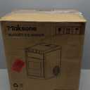 Maksone Countertop Nugget Ice Maker with APP Control, 44lbs/24H,Ready in 7 Mins,Crushed ice Maker,Sonic Pebble Ice Machine
