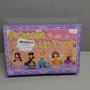 Princess Dress Up Trunk for Toddler Girls, 6 Pcs Fancy Costume Dresses Outfit Pack for Toddlers 2T 3-4T 4-6T