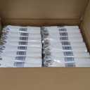 Bestluck 350PCS Navy Blue Plates for 50 Guests, Disposable Dinnerware Sets Include 100 Plastic Plates, 50 Silverwares, 50 Cups, and 50 Pre Rolled Napkins for Party, Wedding and Graduation