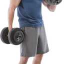 Marcy 40 lbs Adjustable Dumbbell Set with Collars for Home Gym Bodybuilding, Weight Training, Strength Training, 7.5lbs