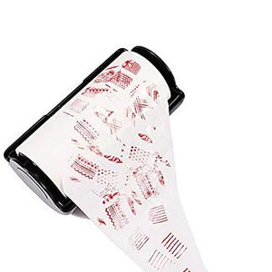 LiBiuty Nail Stamper Clean Sticker Black Stamping Gel Remover Paper, Art Pattern Removal Tool, Manicure Accessories