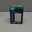 TREATLIFE 3 Way Smart Switch, 2.4GHz WiFi Light Switch Works with Alexa and Google Home, Neutral Wire Required, Remote Control, Schedule Timer, 1 Pack, White