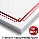 PaperDirect Foil Elegance Specialty Certificates, 50 Sheets of 38lb White Paper, 8" x 11", Double Red Foil Border, Perfect for Awards, Students, Employees, Volunteers, Course Completion, Diplomas