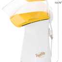 Presto 04820 Poplite Hot Air Popcorn Popper - Built-In Measuring Cup + Melts Butter, Easy to Clean, Built-In Cord Wrap, 18 Cups, Yellow