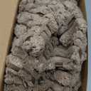 MIULEE Pack of 2 Decorative Throw Pillow Covers 20x20 Inch Soft Boho Striped Textured Corduroy Pillow Covers Modern Farmhouse Home Decor for Couch Bed Sofa Living Room Neutral Brown