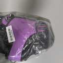 rabbitgoo Dog Harness, No Pull Pet Harness with Soft Padded Handle, Adjustable Reflective Vest with 3 Buckles, Easy Walking Harness with 2 Leash Clips, Purple, XL