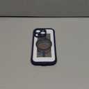 BERFY for iPhone 16 Pro Case, Compatible with MagSafe, Built-in Privacy Screen Protector and Camera Protection, Anti-Spy Full Body Shockproof Clear Phone Case for 16 Pro 6.3", Blue