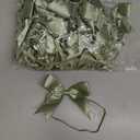 Zeyune 60 Pcs Mother's Day Elastic Bows 4 Inch Assorted Premade Craft Bows Soft Stretch Loops with Ribbon Knots for Mother's Day Wrapping Party Boxes Decoration Supplies Crafts Gifts(Fresh Style)