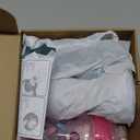 Nuby Clik-It No-Spill Baby Sippy Cup with Soft Spout - (3 Pack) 10 oz - 6+ Months - Pink/Purple/Aqua