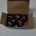 2PCS T Handle Lock Keyed Alike RV Garage Cabinets Letter-Box Drawer Black (3"x2.3")