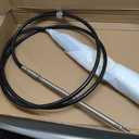 SSC13411 11Ft Rack Steering Cable Compatible with SB39526P,SB39544P Bezel Kits for Back Mount Steering System& SH5210P,SH5230P Helm Units Fits for SS14111 SS15111