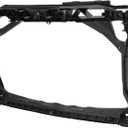 ALMULOO Radiator Support Compatible with 2015 2016 2017 2018 Audi Q3 Quattro Replacement for AU1225135 8U0805594F Black Plastic(PP)