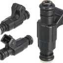 X AUTOHAUX 4 Pcs 0280156061 06A906031BA Car Fuel Injector Nozzle Replacement for Audi TT 1.8T 2001-2006 for VW Golf GTI 1.8T 01-06 for Beetle GLS 1.8 04-05