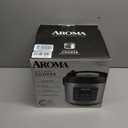 Aroma Housewares 20 Cup Cooked (10 cup uncooked) Digital Rice Cooker, Slow Cooker, Food Steamer, SS Exterior (ARC-150SB),Black