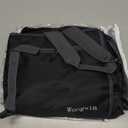 Gonex 40L 60L 80L 100L 150L Large Foldable Travel Duffle Bag with Shoes Compartment, Packable Lightweight Water Repellent Duffel Bag for Camping Gym Weekender Bag (Gray)