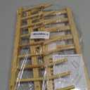 HBlife 2pcs Bamboo Dish Plate Bowl Cup Book Pot Lid Cutting Board Drying Rack Stand Drainer Storage Holder Organizer Kitchen CabinetKeep Dry