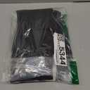 Himosyber Women's Parachute Pants Baggy Elasitc Waist Relaxed Y2K Track Pant Trousers (Black), S