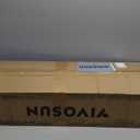 VIVOSUN S448 4x4 Grow Tent, 48"x48"x80" High Reflective Mylar with Observation Window and Floor Tray for Hydroponics Indoor Plant Tents for VS4000/VSF4300 (Black)