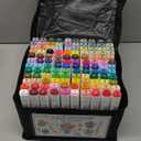 NICETY 120 Colors Alcohol Markers Dual Tip Brush & Chisel  Alcohol Based Art Marker Set for Sketching, Drawing, Coloring, Painting, Illustration  Markers for Artists, Adults, Beginners