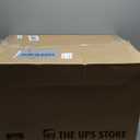 TigerDad Mobile Adjustable Height Laptop Stand PC Computer Portable Notebook Swivel Laptop Desk Rolling Table Desk Cart Tiltable with Wheels Casters& Mouse Pad Table (Dekuwood)