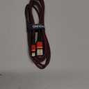 UYOUNG iPhone Charger Cable 3Pack 6FT [Apple MFi Certified] USB to Lightning Cable Nylon Braided Heavy Duty Fast Charging Cord Compatible with iPhone 14/13/12/11/SE/X/XS/XR/8/7/6/6S/iPad - Red