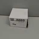 Helunsi Industrial Table Lamp Base - E26/E27 Edison Light Bulb Stand, Exposed Bulb, Simple Metal, 5.8ft Cord Switch Plug, White