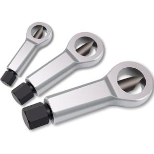 Nut Splitter Cracker, Metal Rusty Nut Separator, Heavy Duty Nut Breaker Tool, Manual Pressure Nut Remover Extractor Tool for Removing Broken and Damaged Nuts(#1,2,3)