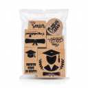 Graduation Rubber Stamps Set