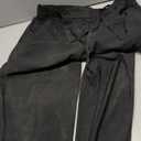  Casual Loose Fit Lightweight Elastic Waist Drawstring Yoga Beach Pant Black Pants Size M