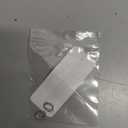 2pcs 925 Sterling Silver Oval Jewelry Clasps, Hypoallergenic Necklace Enhancer Shortener, Spring Bail Clasp Rings Connector Carabiner for Bracelet Anklet Jewelry Making (S)